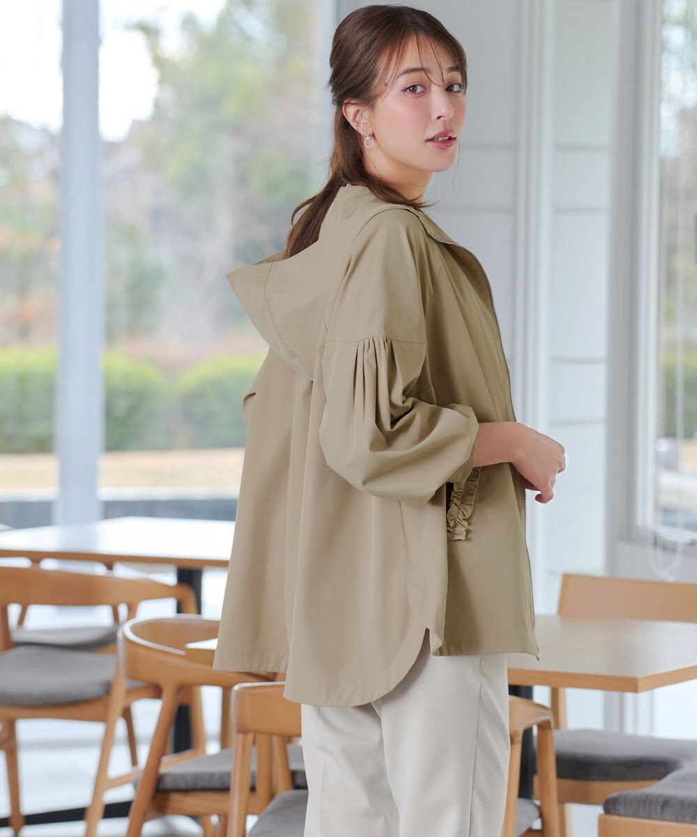 Tiaclasse ボリュームスリーブマウンテンフーディー 