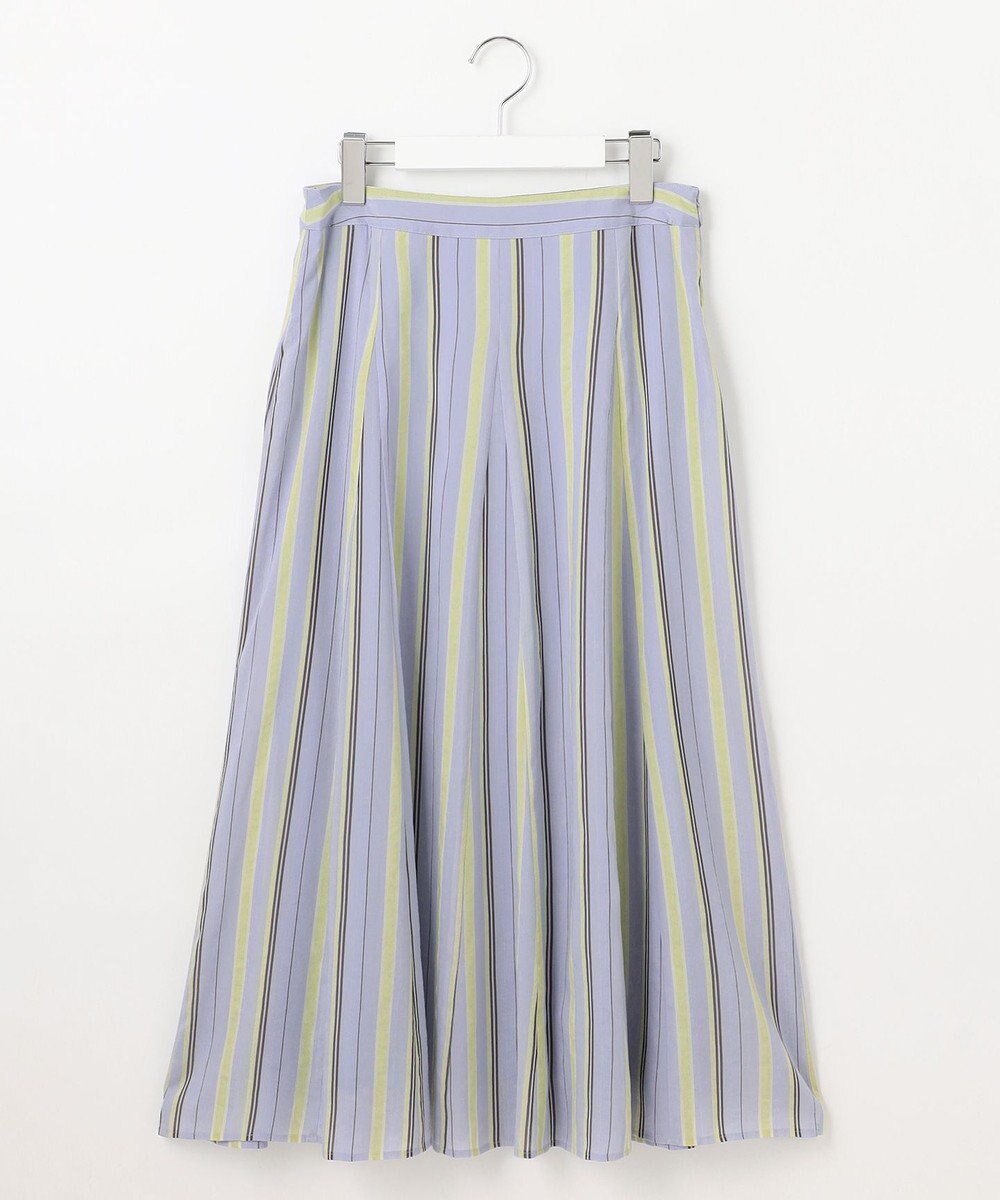 J.PRESS LADIES L 【洗える】ランダムストライプ スカート 