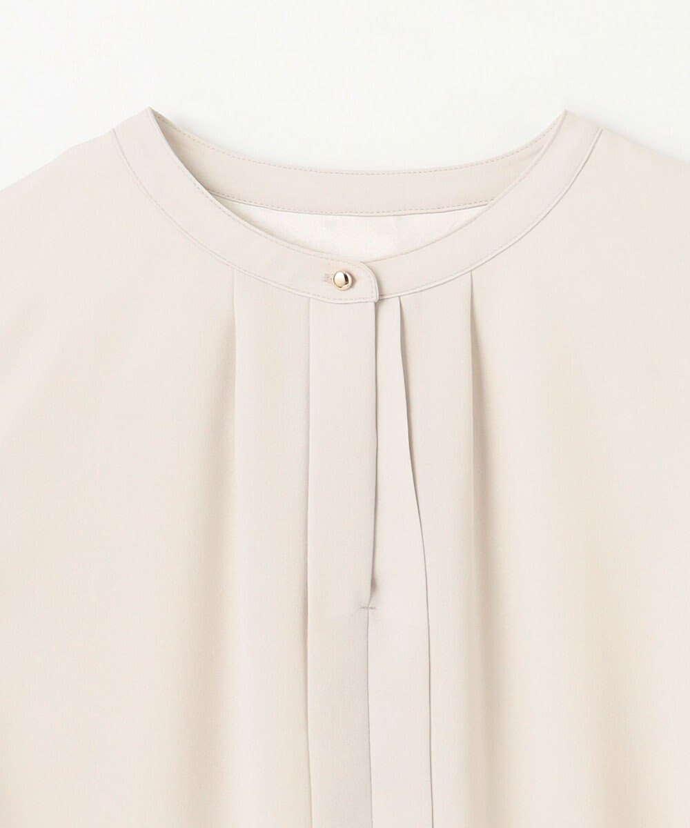 ANY 【洗濯機可/2WAY】プリーツスリーブブラウス 