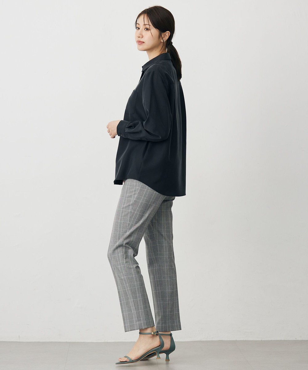 J.PRESS LADIES ピーチポプリン シャツ 