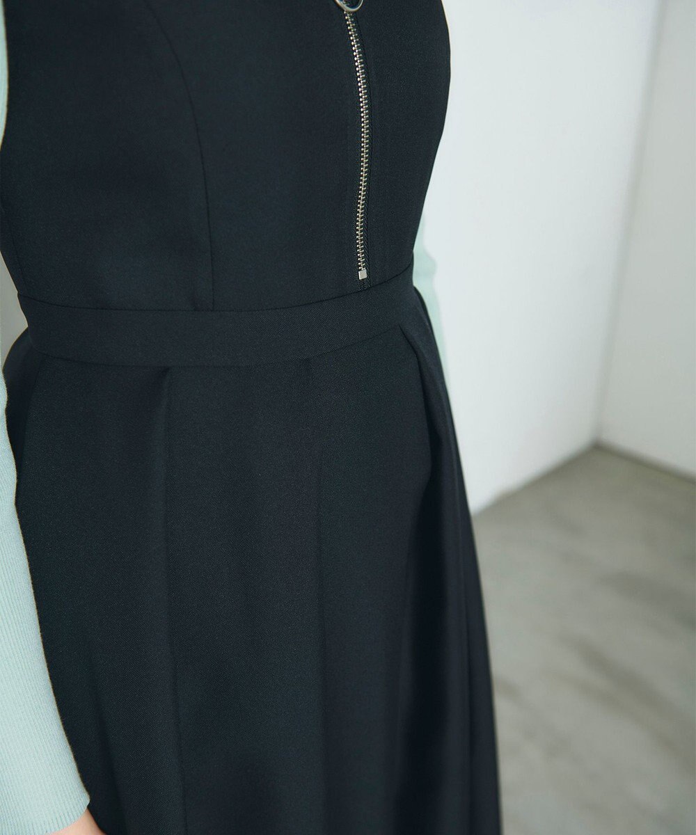 GRACE CONTINENTAL ツイルタックワンピース 