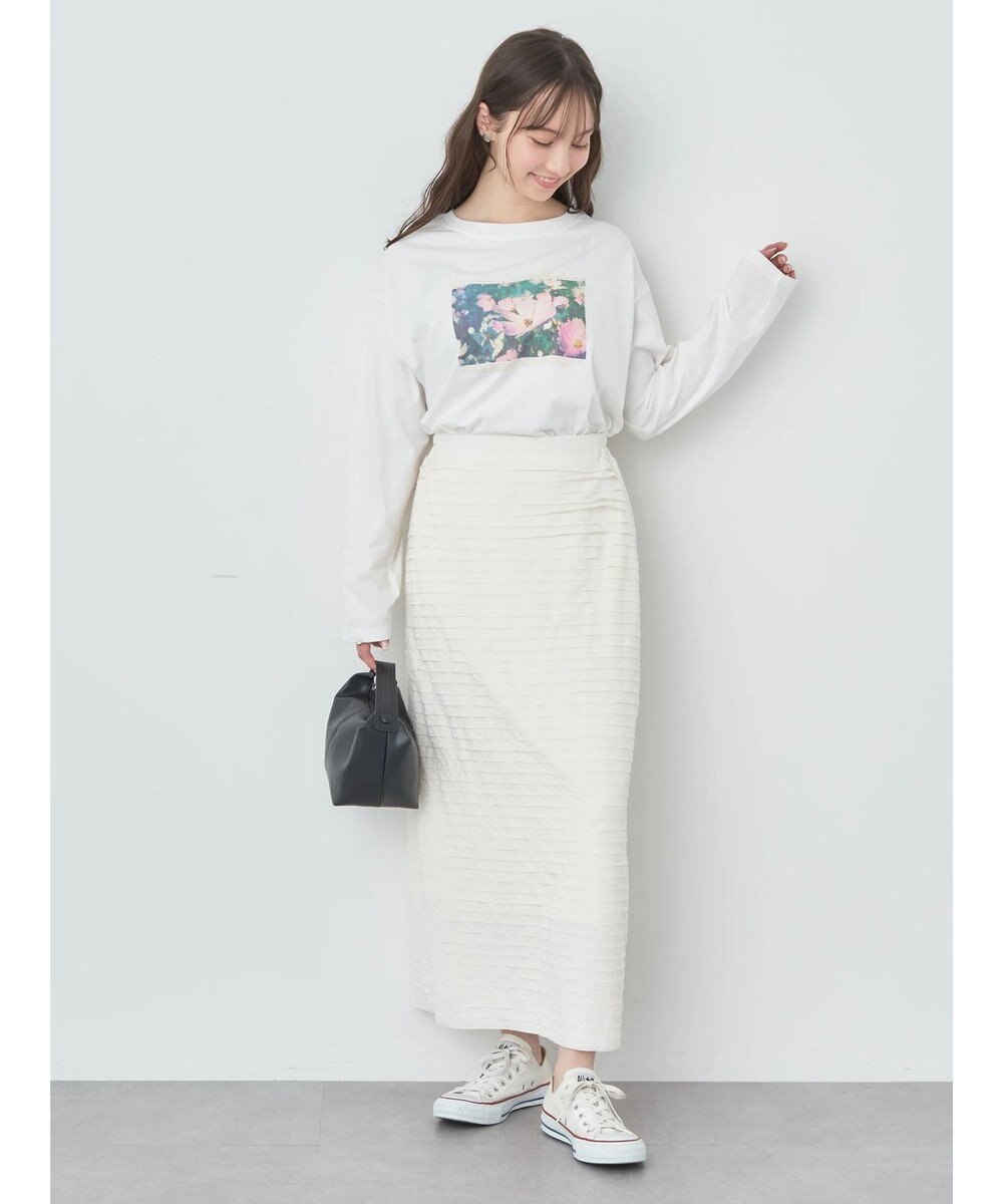 earth music&ecology Ｆｌｏｗｅｒ　グラフィックロンＴ 