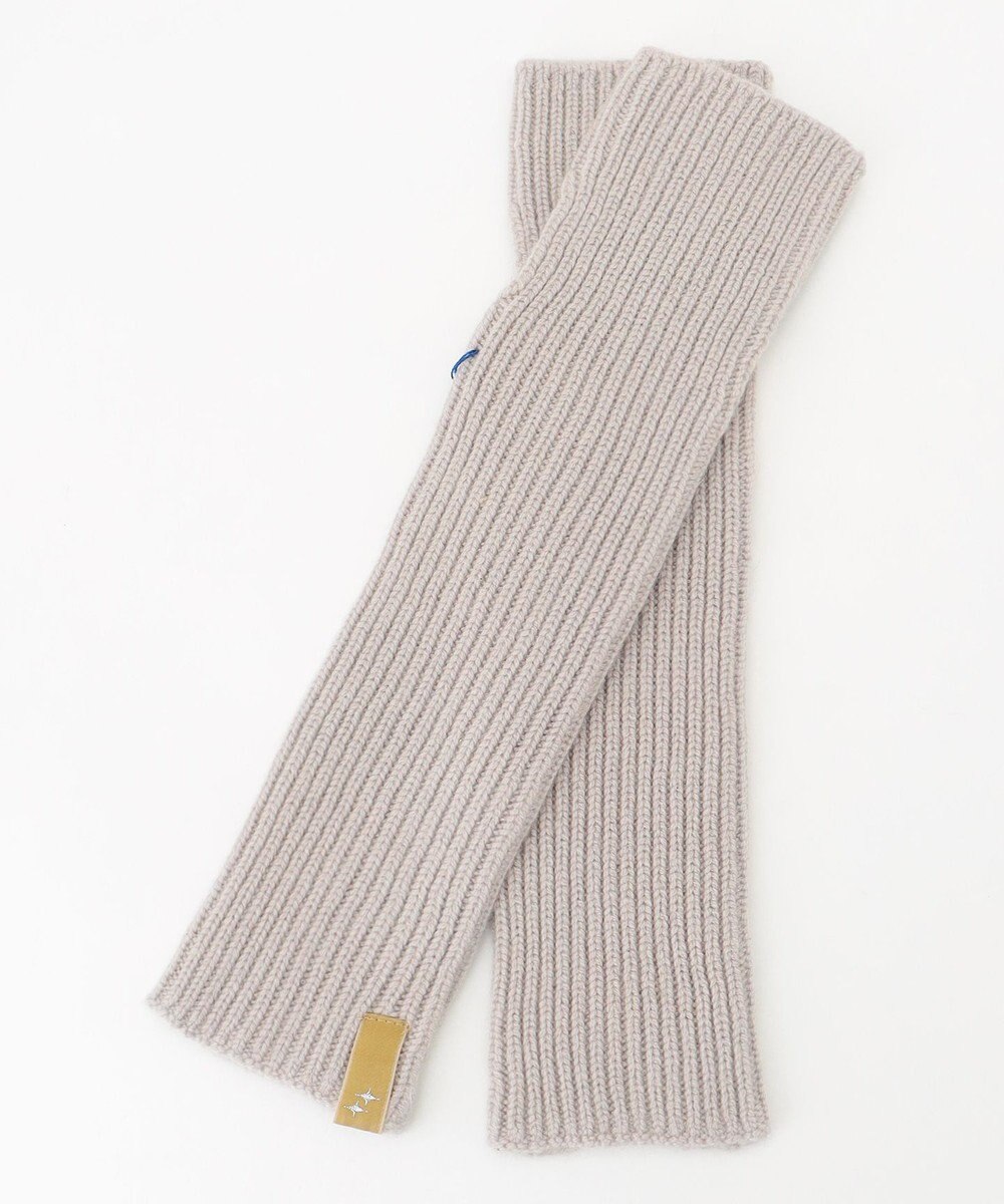 MOONBAT 【カシミヤ100%】リブニットアームウォーマー 