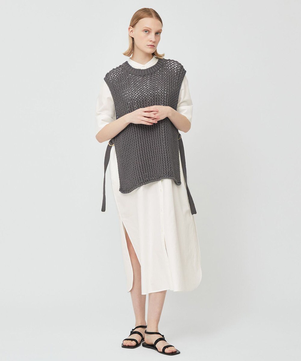 BEIGE， PERSIMMON / シャツワンピース 