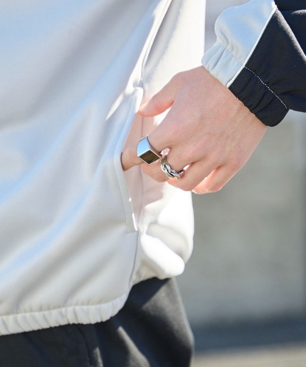 WEGO 【ユニセックス着用ITEM】バイカラートラックジャケット 