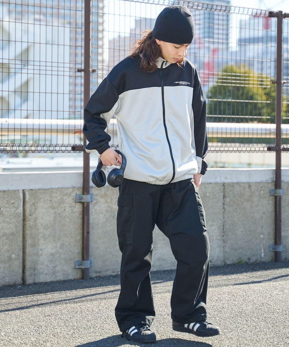 WEGO 【ユニセックス着用ITEM】バイカラートラックジャケット 