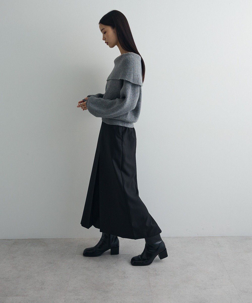 Green Parks オフショルダーニット 