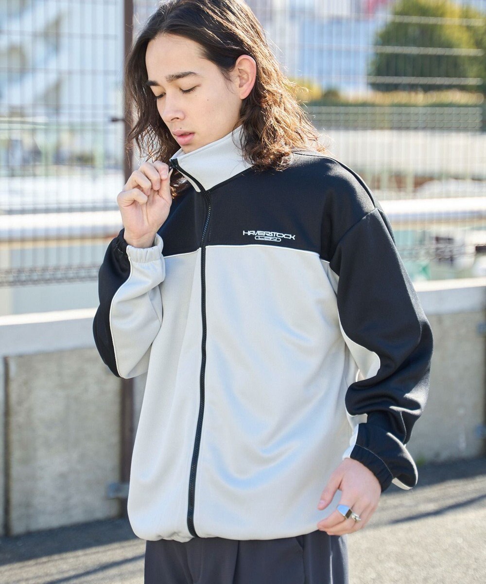 WEGO 【ユニセックス着用ITEM】バイカラートラックジャケット 