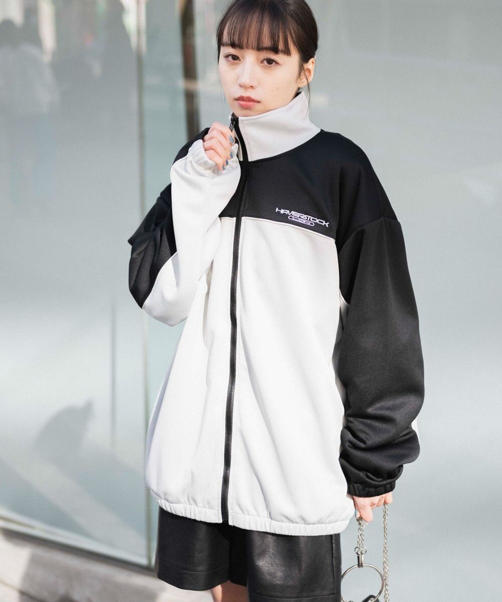 WEGO 【ユニセックス着用ITEM】バイカラートラックジャケット 