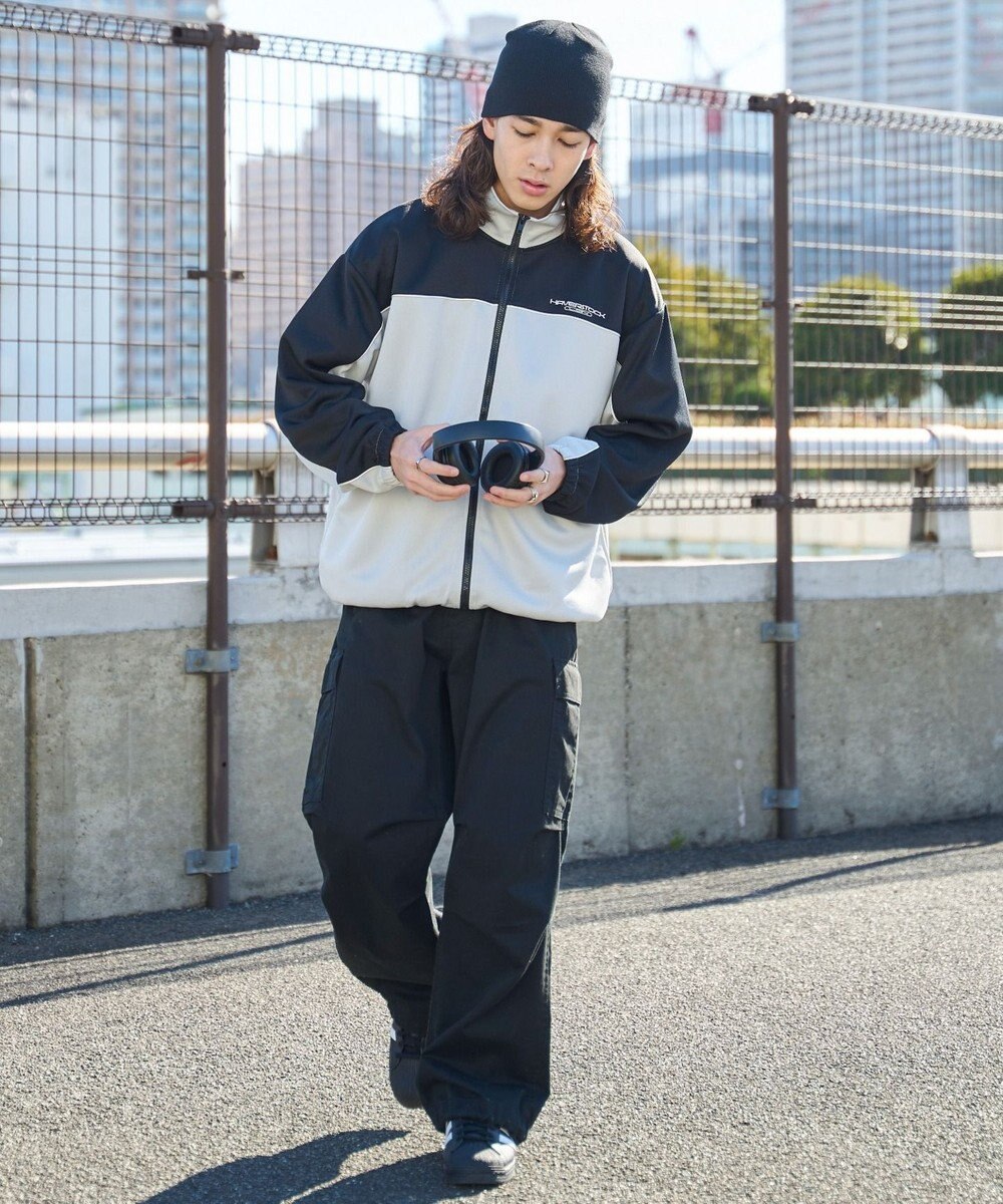 WEGO 【ユニセックス着用ITEM】バイカラートラックジャケット 