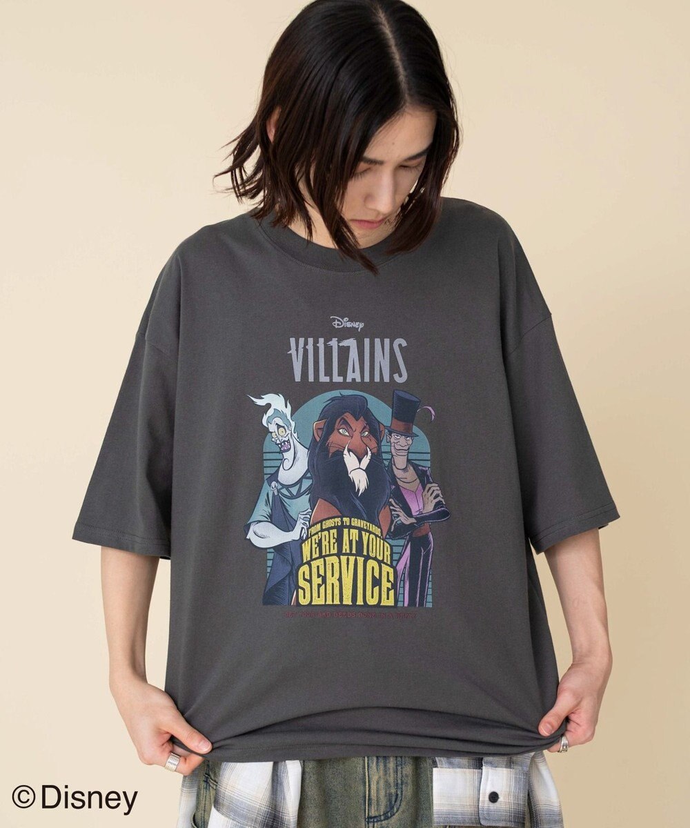 WEGO 【ユニセックス着用ITEM/SMLサイズ展開】VILLAINSグラフィックT（S） 