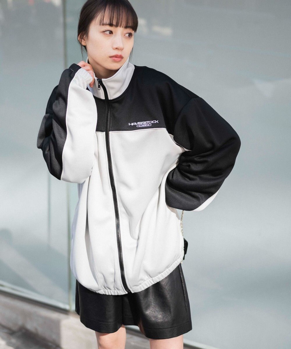 WEGO 【ユニセックス着用ITEM】バイカラートラックジャケット 