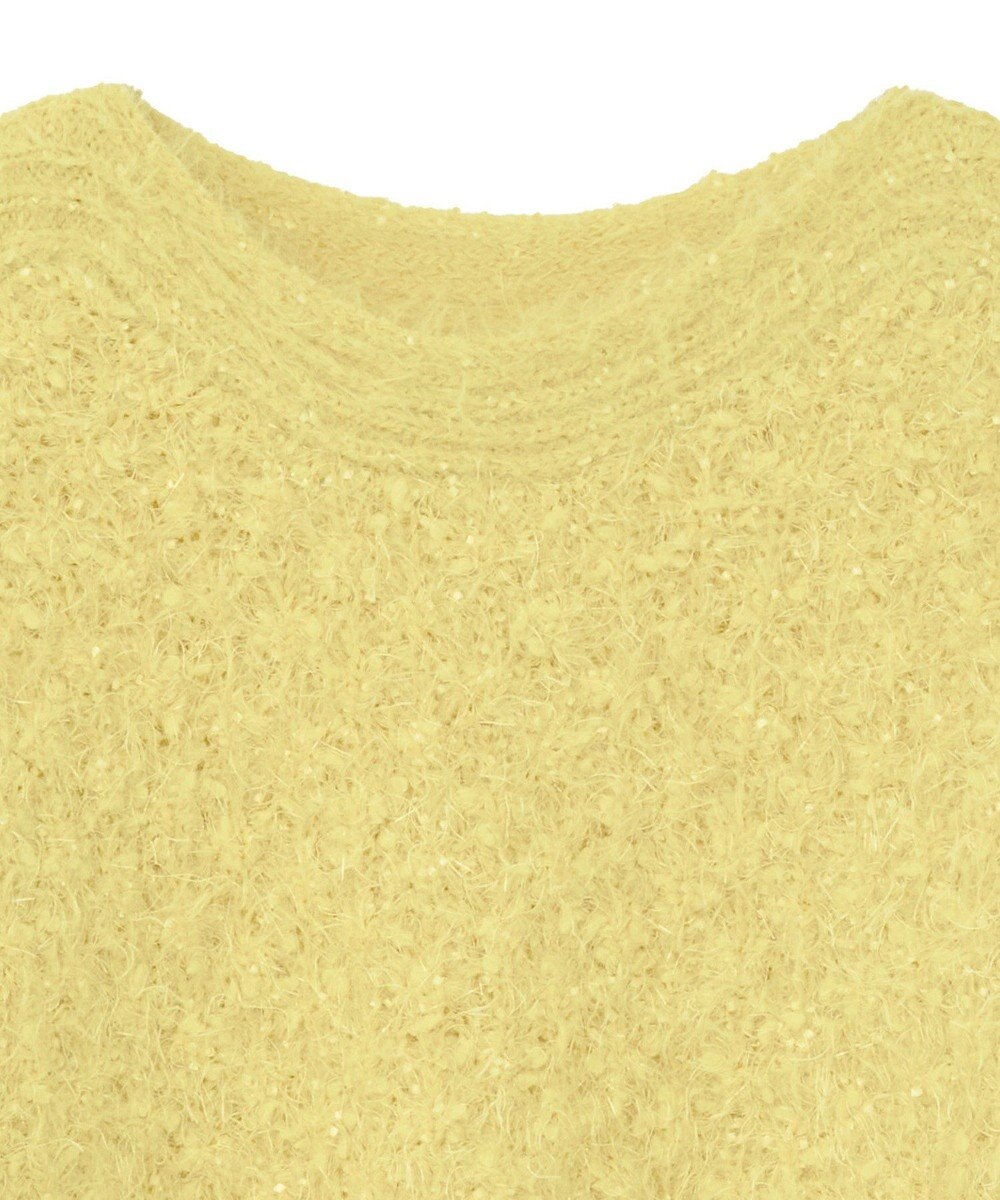 YECCA VECCA フェザーモールニット 