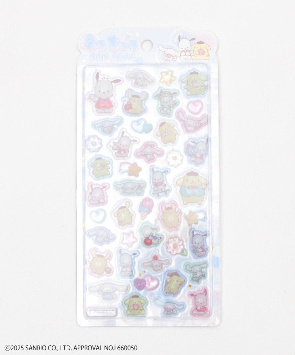 WEGO サンリオキャラクターズ うるちゅるポップシール 