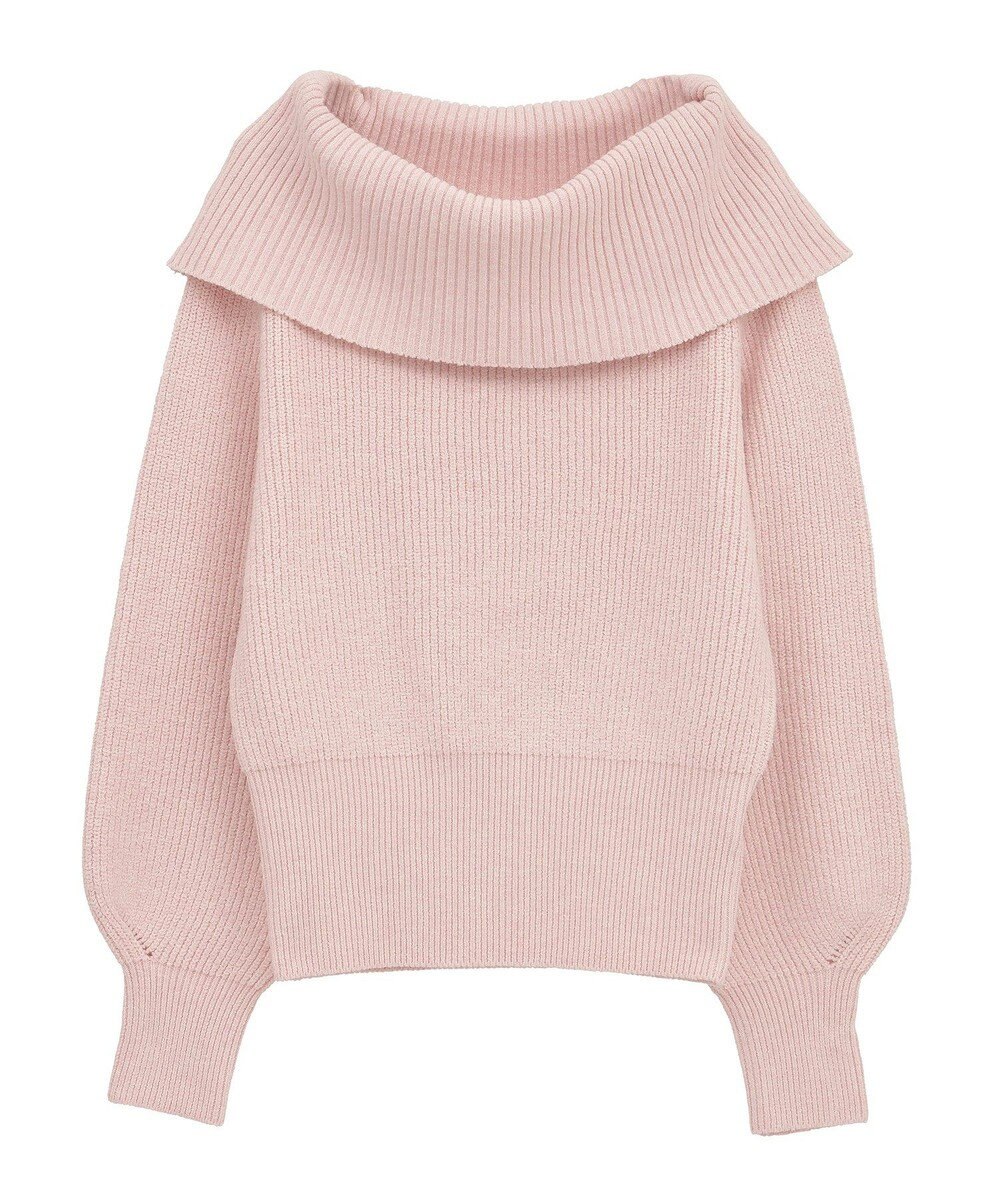 Green Parks オフショルダーニット 