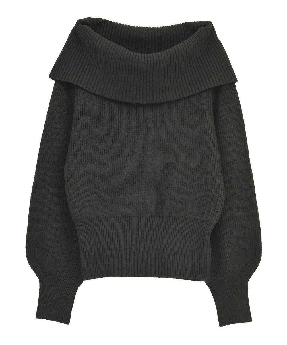 Green Parks オフショルダーニット 