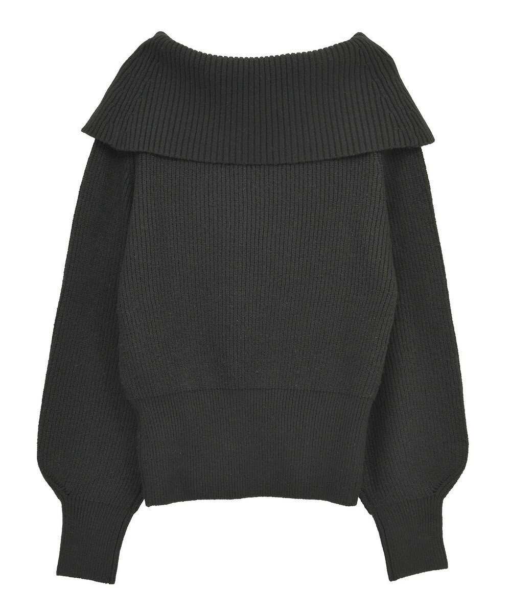 Green Parks オフショルダーニット 