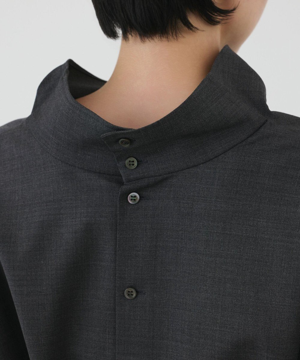 GRACE CONTINENTAL カウルネック2WAYシャツ 