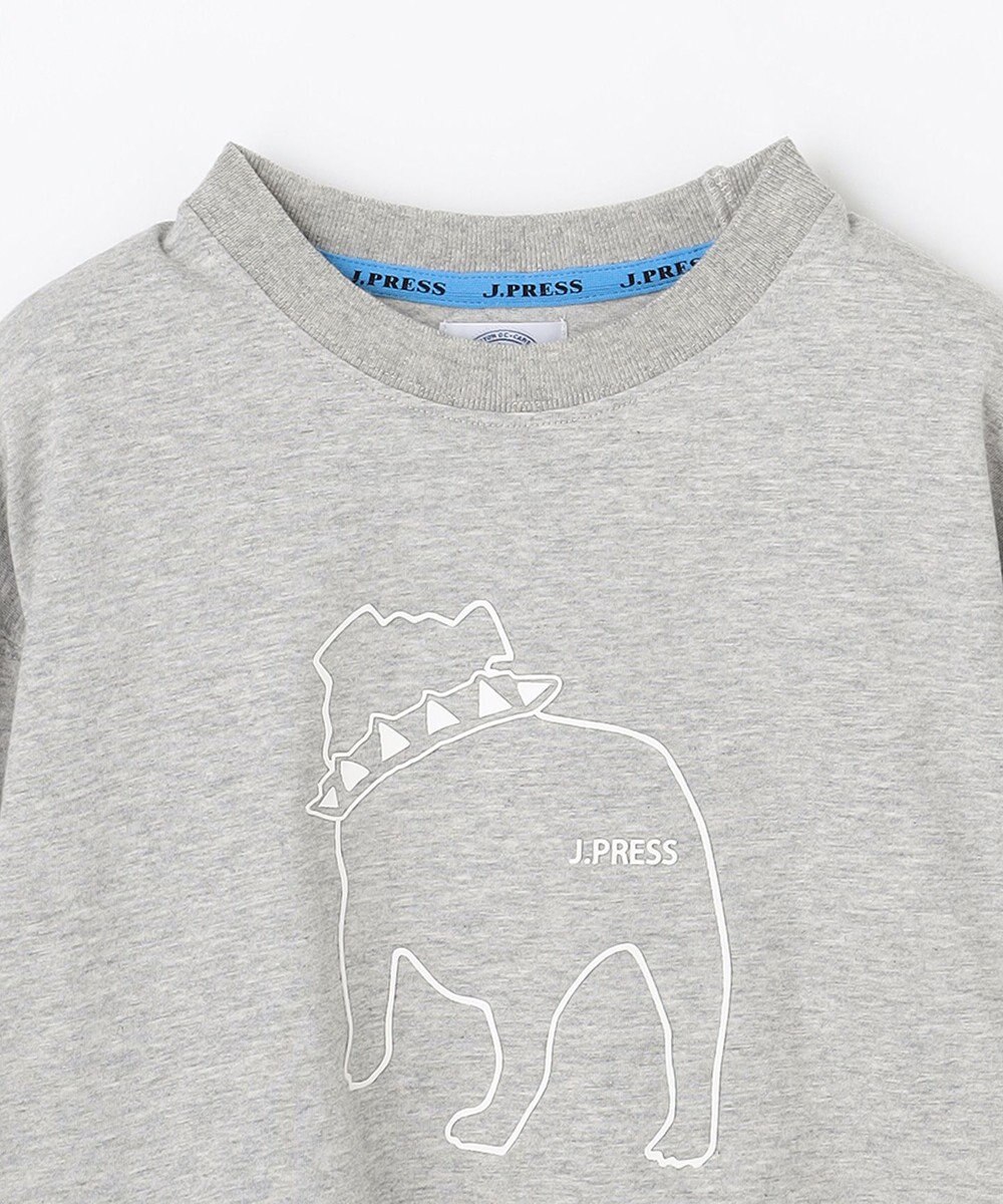 J.PRESS KIDS 【100-130cm】バックブル ラインプリント カットソー 