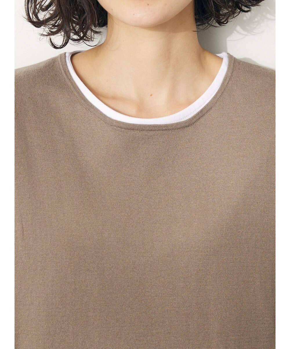 CRAFT STANDARD BOUTIQUE ＳＥＴ　カットプルオーバー＋ニットベスト 