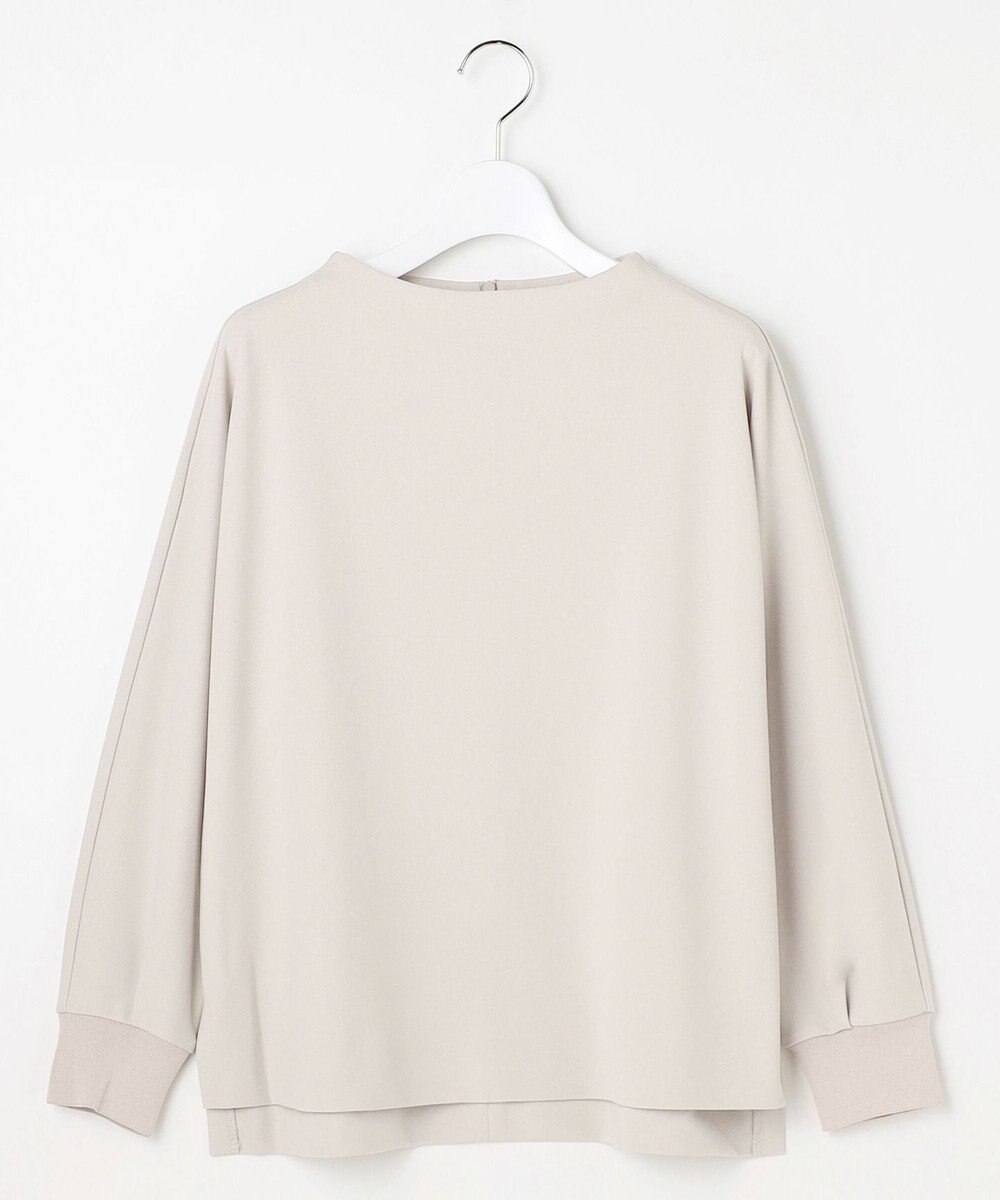 J.PRESS LADIES ジョーゼットダンボール ボトルネック カットソー 