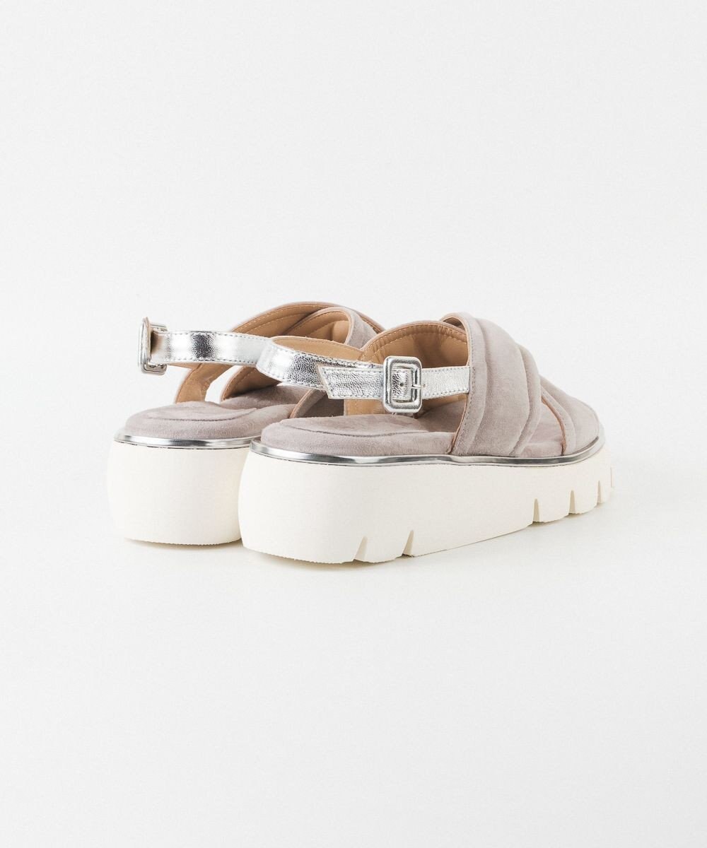 BONTRE 【LucaGrossi/ルカグロッシ】クロスストラップ厚底サンダル/H274S-USO 