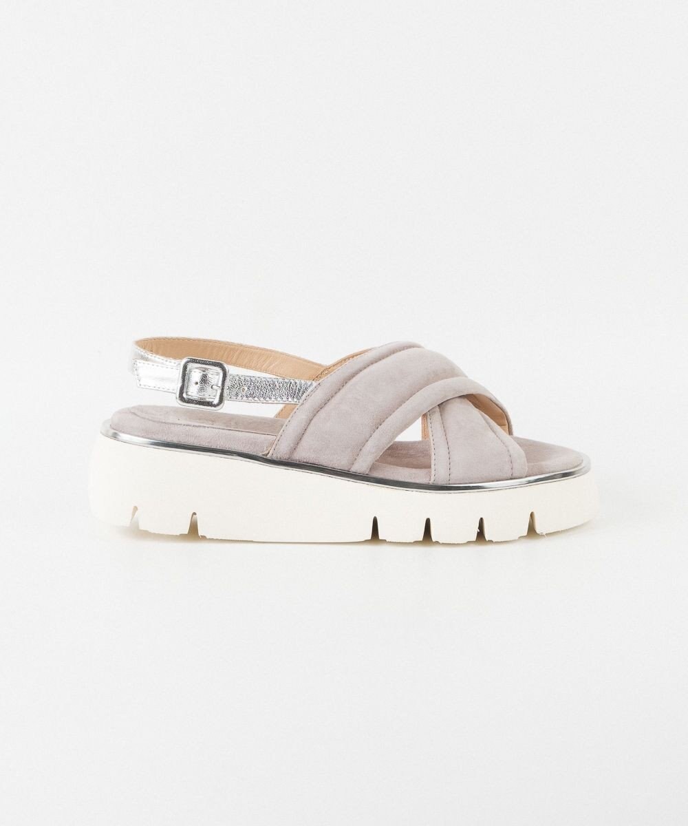 BONTRE 【LucaGrossi/ルカグロッシ】クロスストラップ厚底サンダル/H274S-USO 