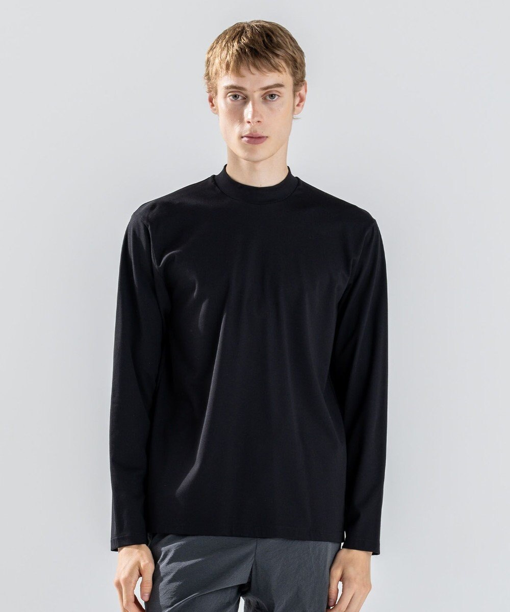 JOSEPH HOMME ハイゲージベアスムース　モックネック長袖Ｔシャツ 