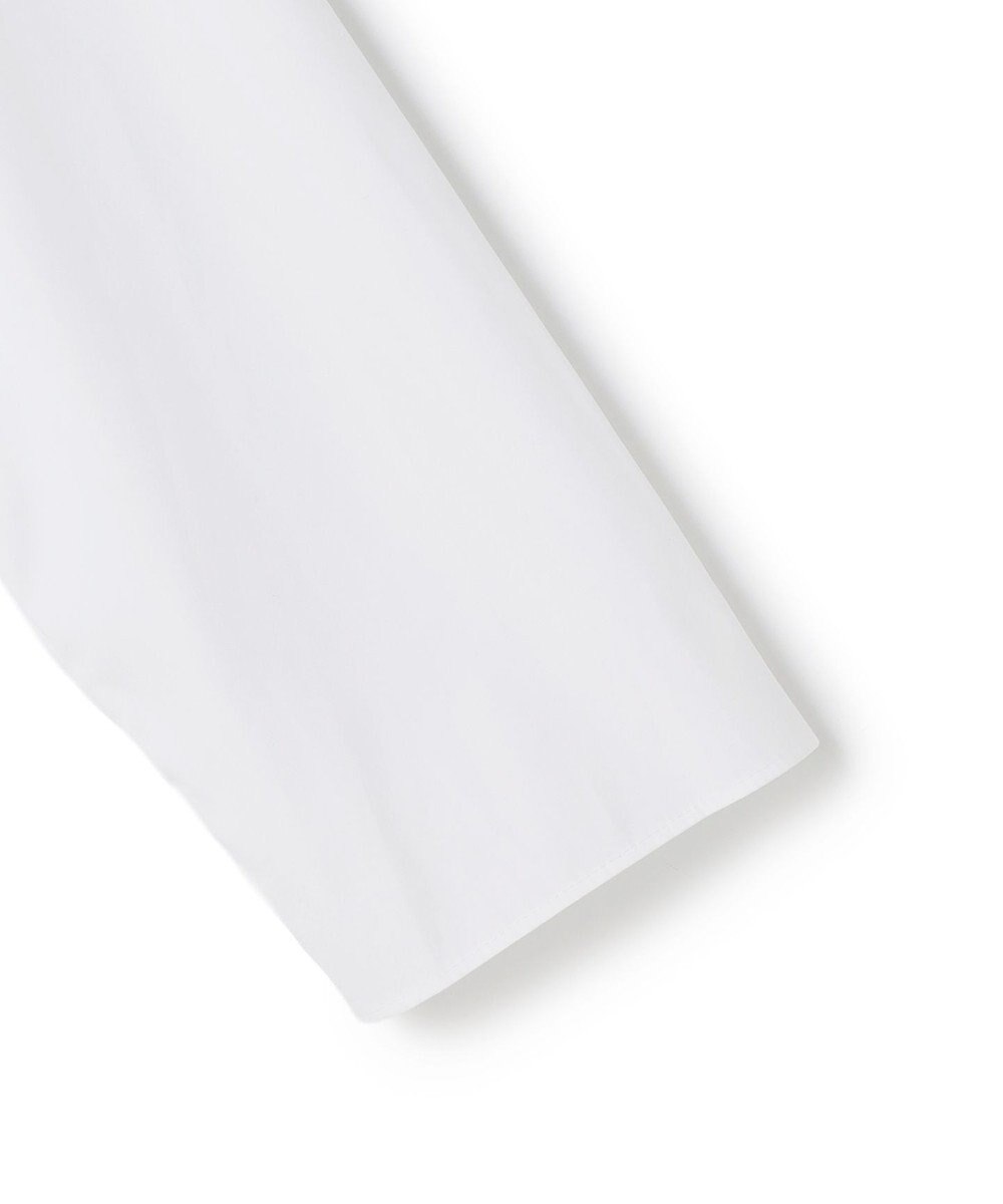 BEIGE， 【洗える】PERRY / コットンロールカラープルオーバーブラウス 