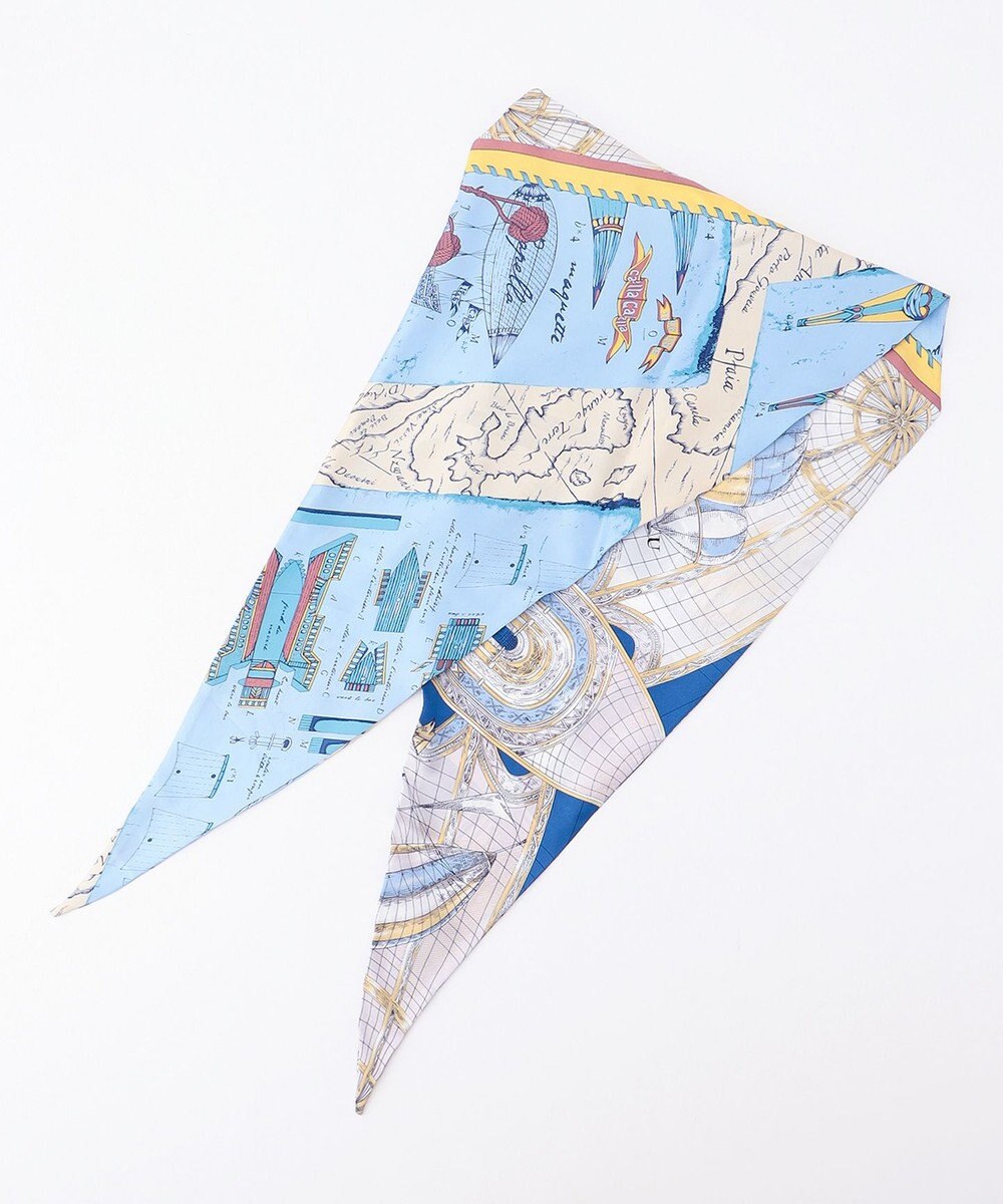 23区 manipuri モニュメントバルーン ダイヤ スカーフ 