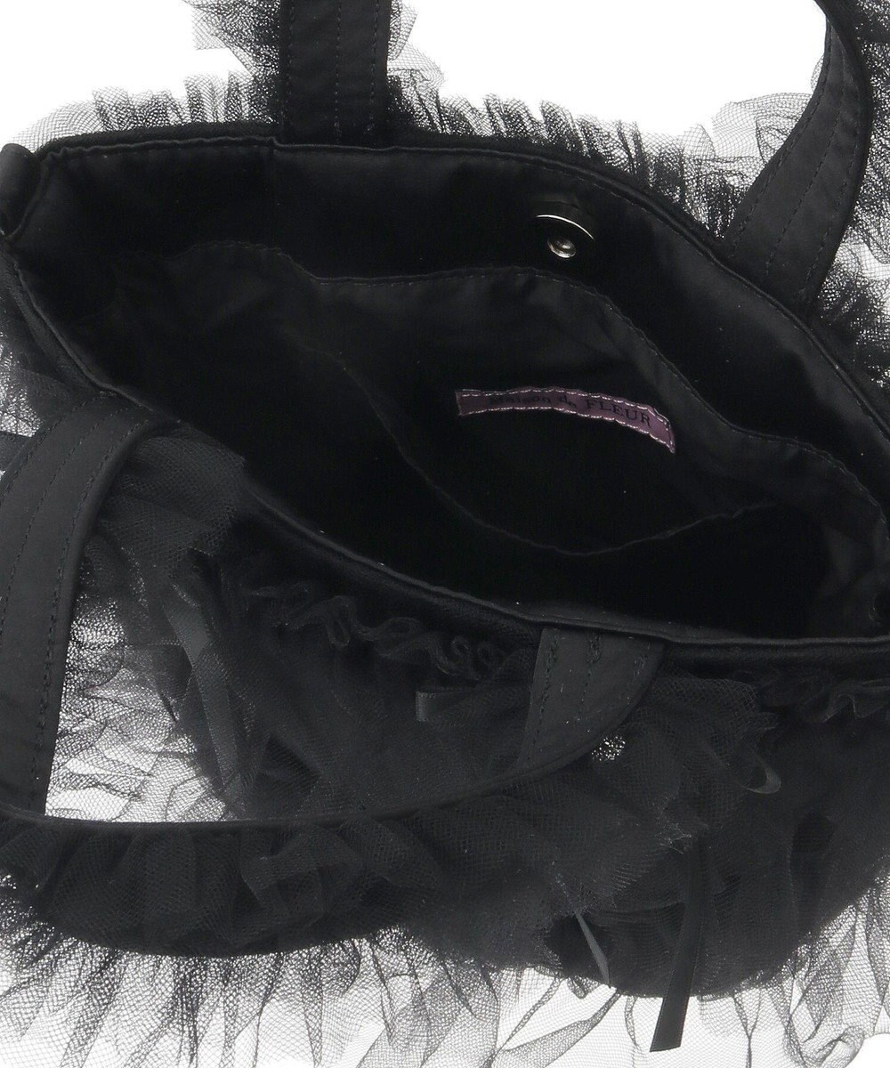Maison de FLEUR チュールフリル2Wayトートバッグ 