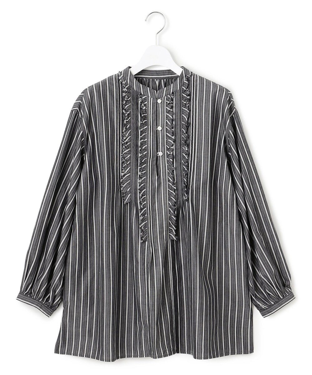 J.PRESS YORK STREET 【WOMEN】タイプライターフリンジ ブラウス 