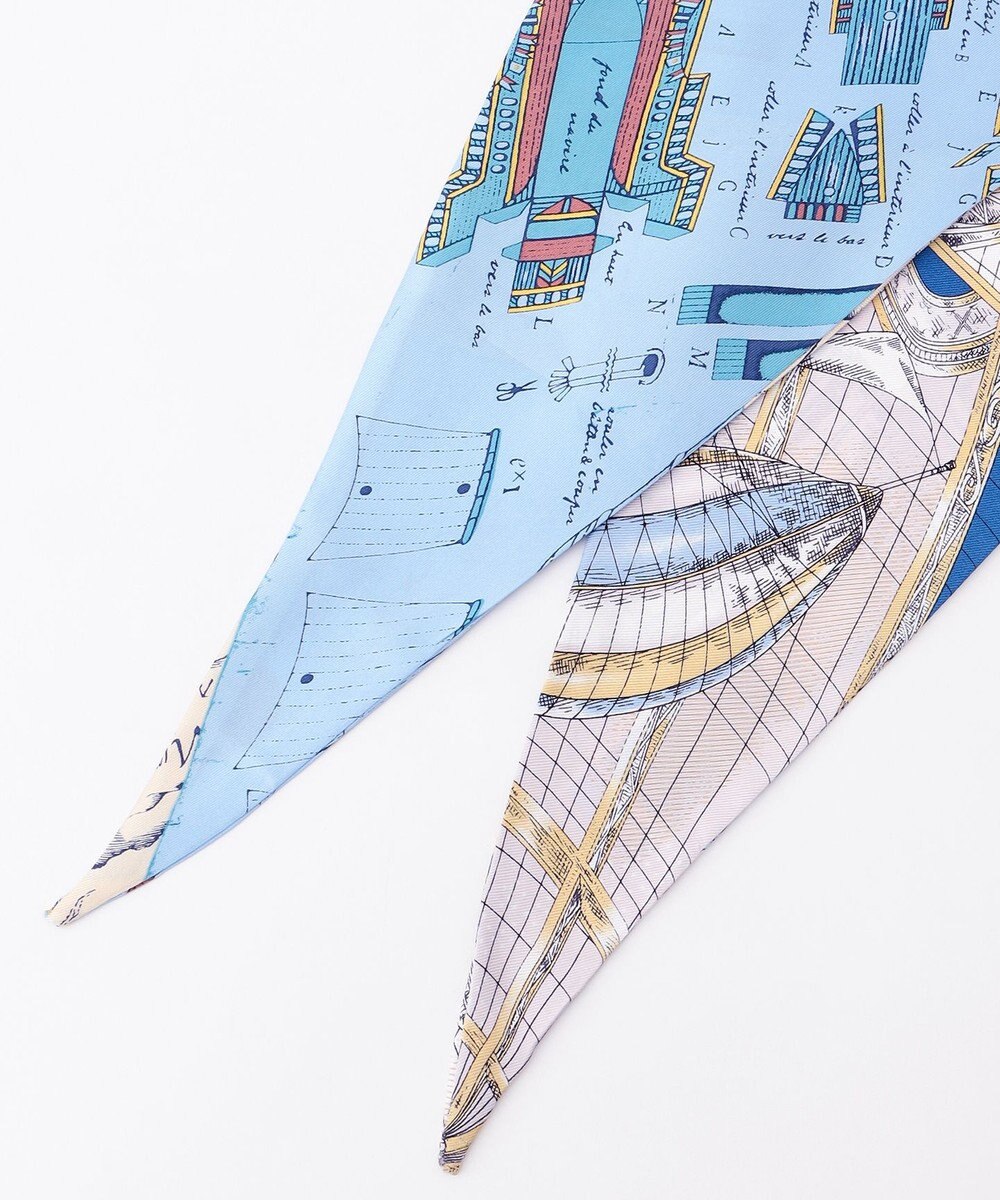 23区 manipuri モニュメントバルーン ダイヤ スカーフ 