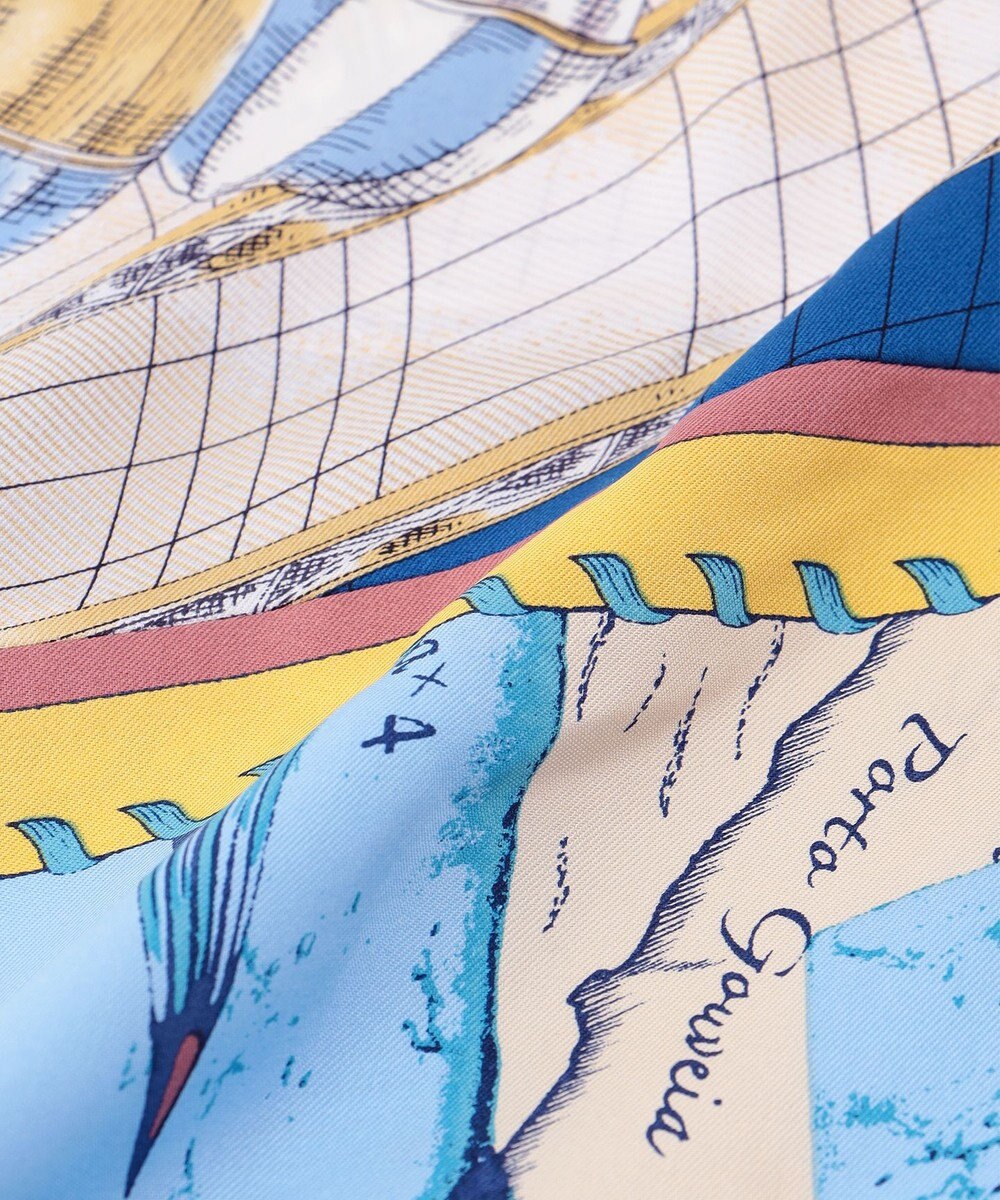 23区 manipuri モニュメントバルーン ダイヤ スカーフ 