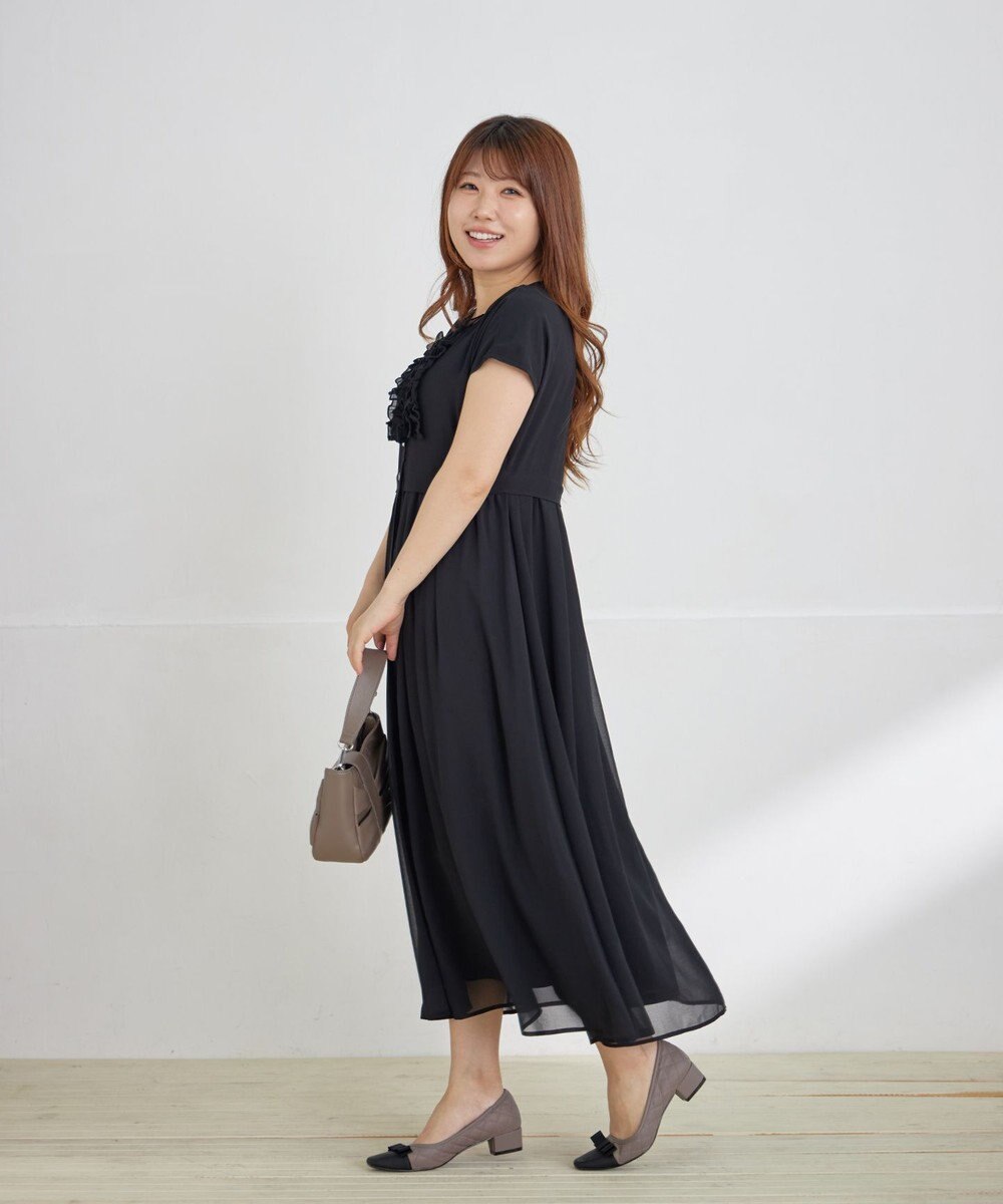 Tiaclasse 【洗える】フリルワンピース 