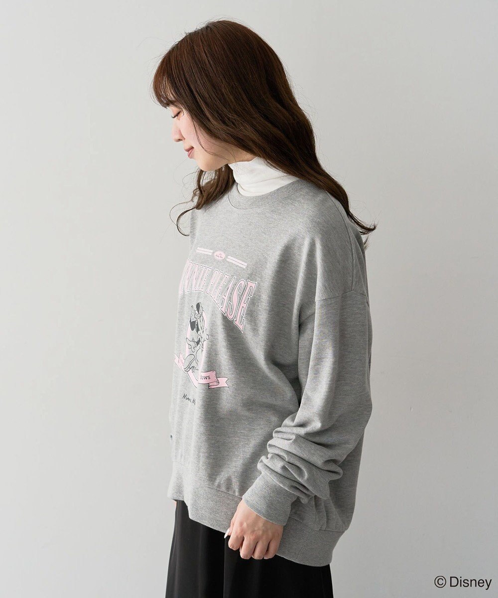 Green Parks ミッキー＆フレンズ／ラウンドヘム裏毛プルオーバー 