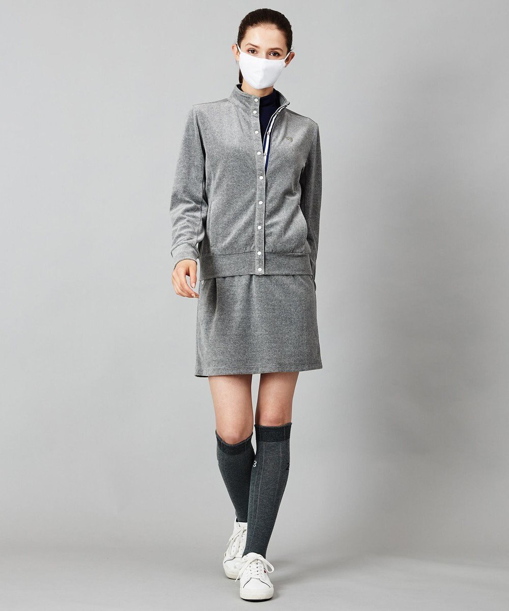 23区GOLF 【WOMEN】【WEB&一部店舗限定】ベロアスカート 