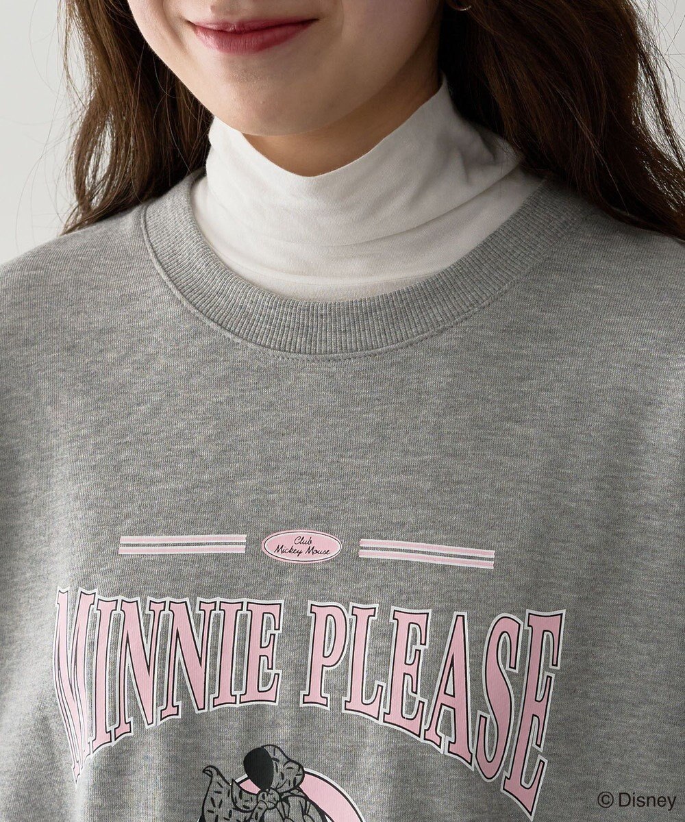 Green Parks ミッキー＆フレンズ／ラウンドヘム裏毛プルオーバー 