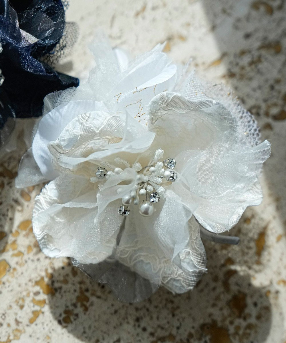 ANY SIS ツインレース コサージュ 