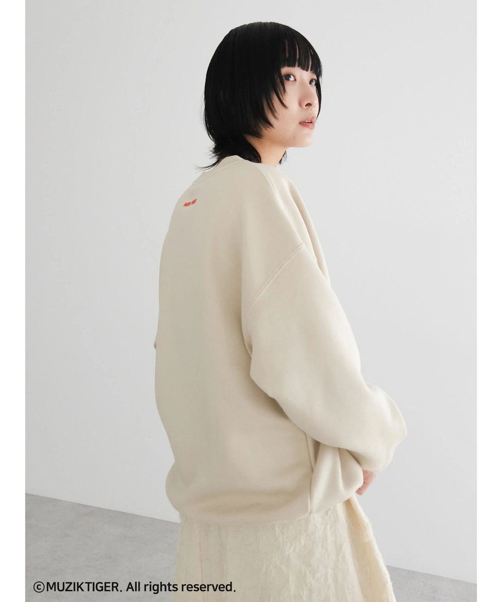 Green Parks ムジークタイガー／裏起毛プリントプルオーバー 