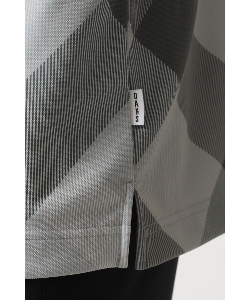 DAKS メガチェック カノコポロシャツ 