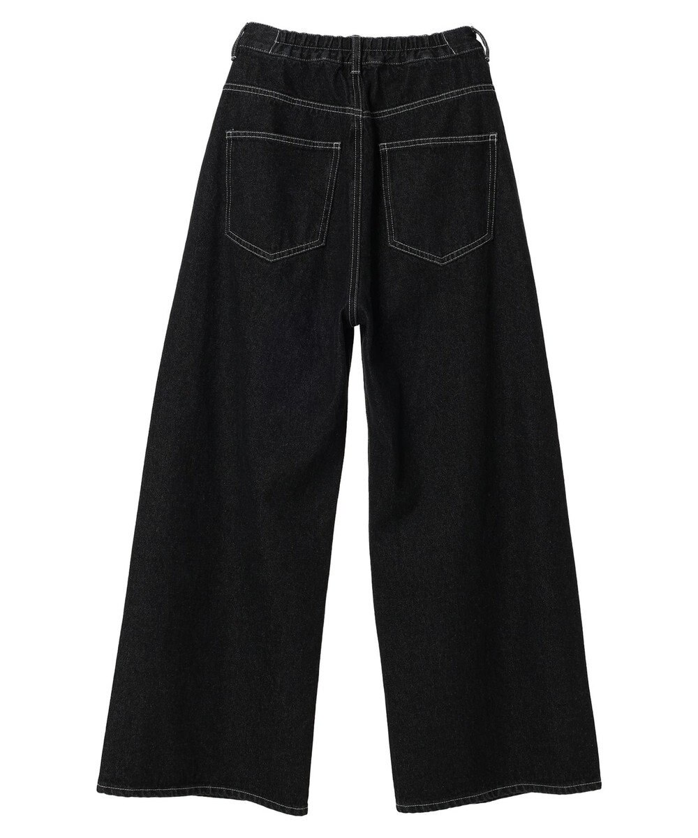 earth music&ecology タックホックデニムパンツ 