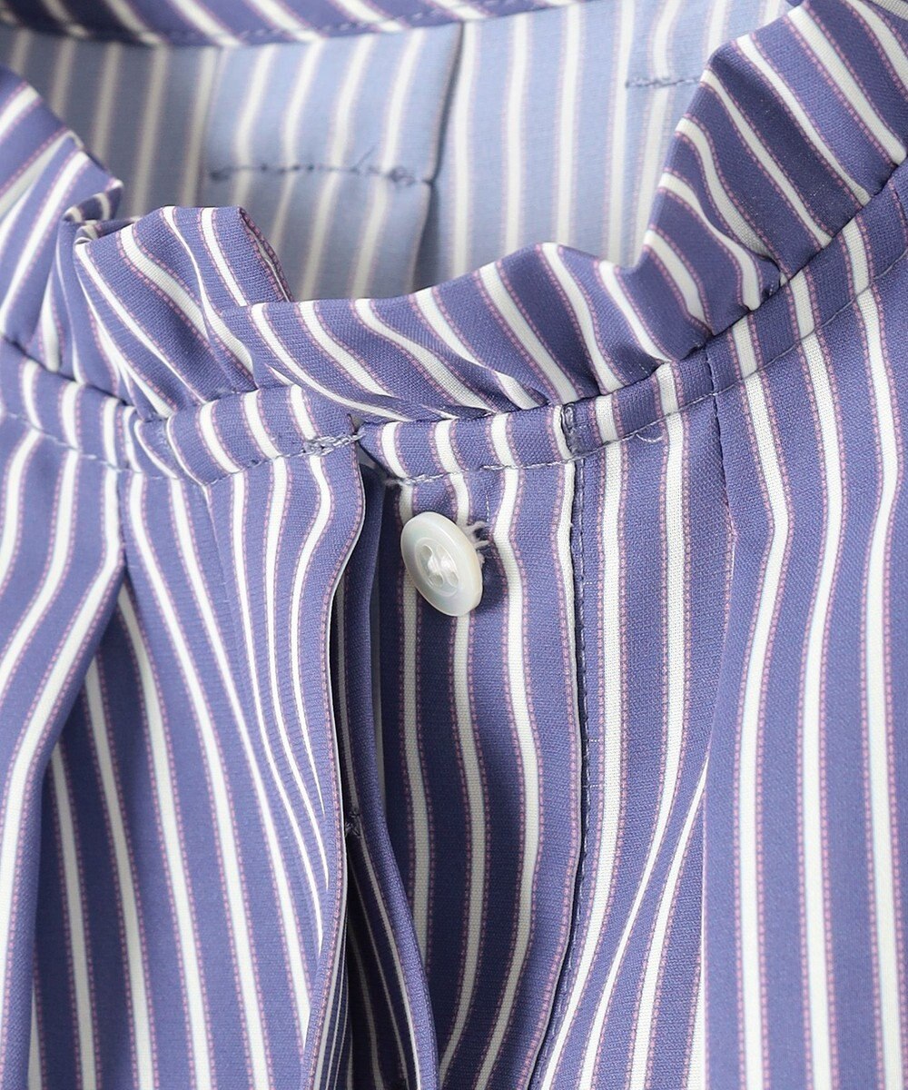 組曲 ライトデシンフリル襟 ブラウス 