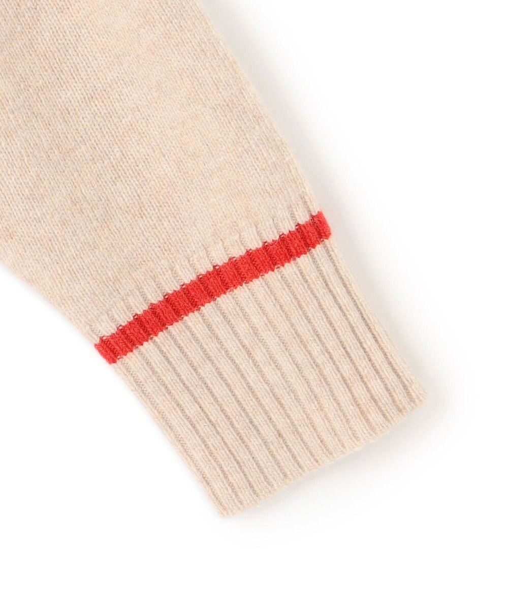 J.PRESS YORK STREET 【WOMEN】ウールカシミヤ デザインタートルネック ニット 