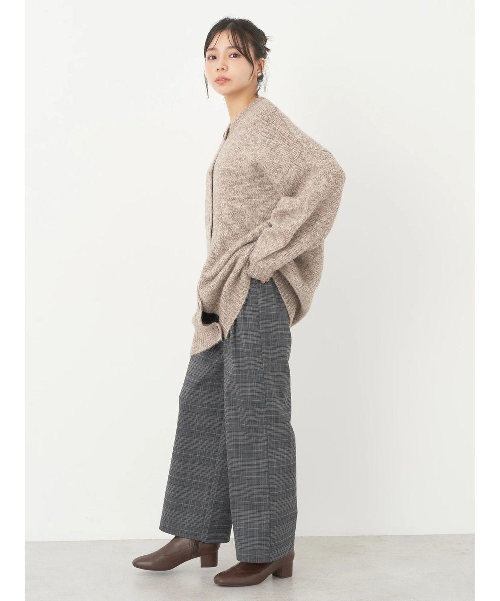 earth music&ecology ファンシーヤーンメランジカーディガン 