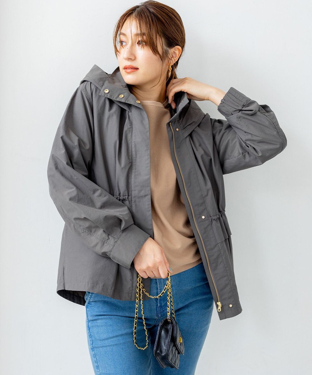 組曲 S 【WEB限定・取り外せるライナー付き】ライトタッサージャケット 