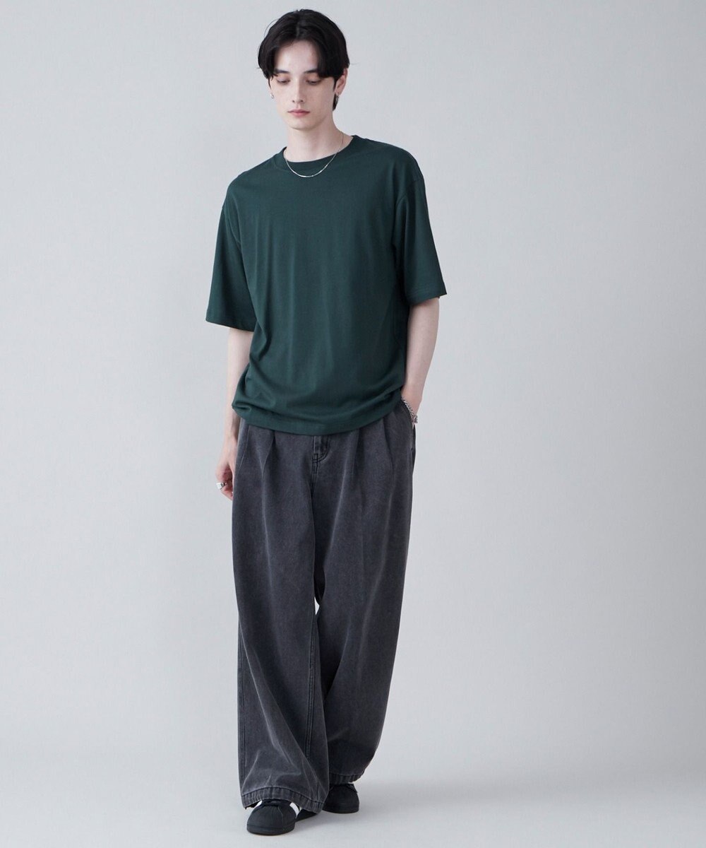 WEGO 【ユニセックス着用ITEM/綿100%/XSSMLサイズ展開】リラックスフィットコットンT 