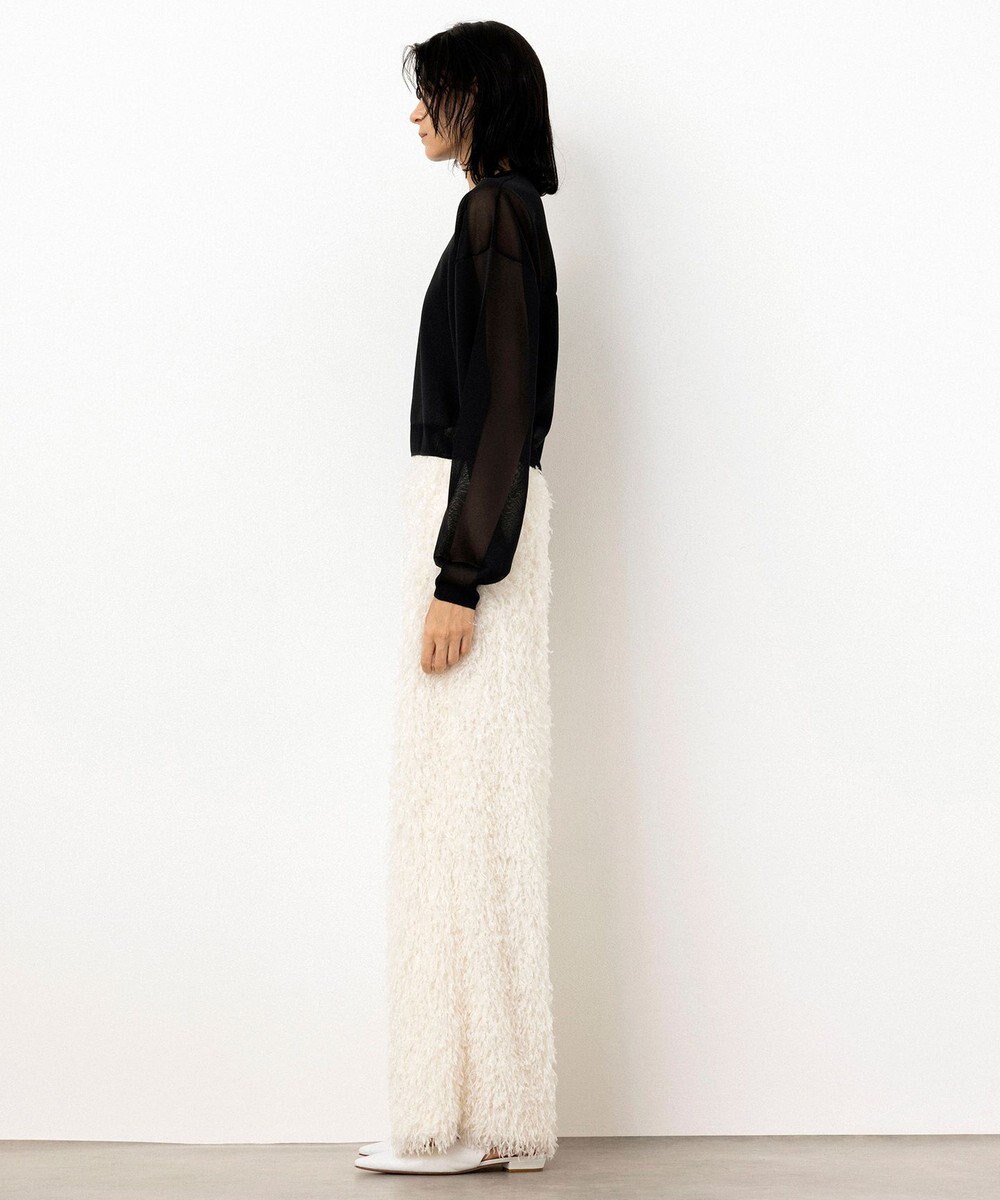 NAVE 【Nave・洗える】シアーニット トップス 