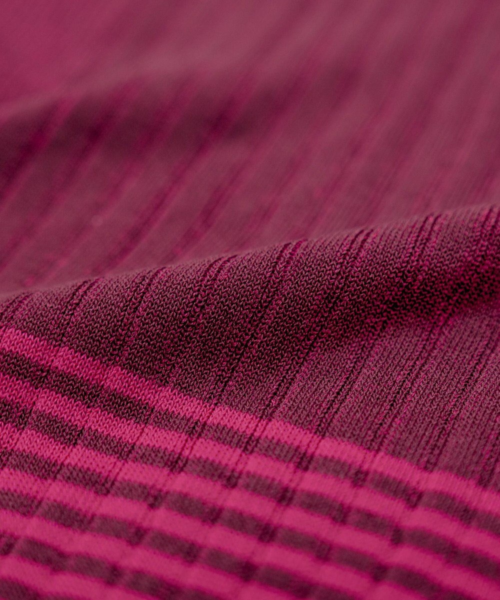 COQ FLAG カラーブロックリブニット 