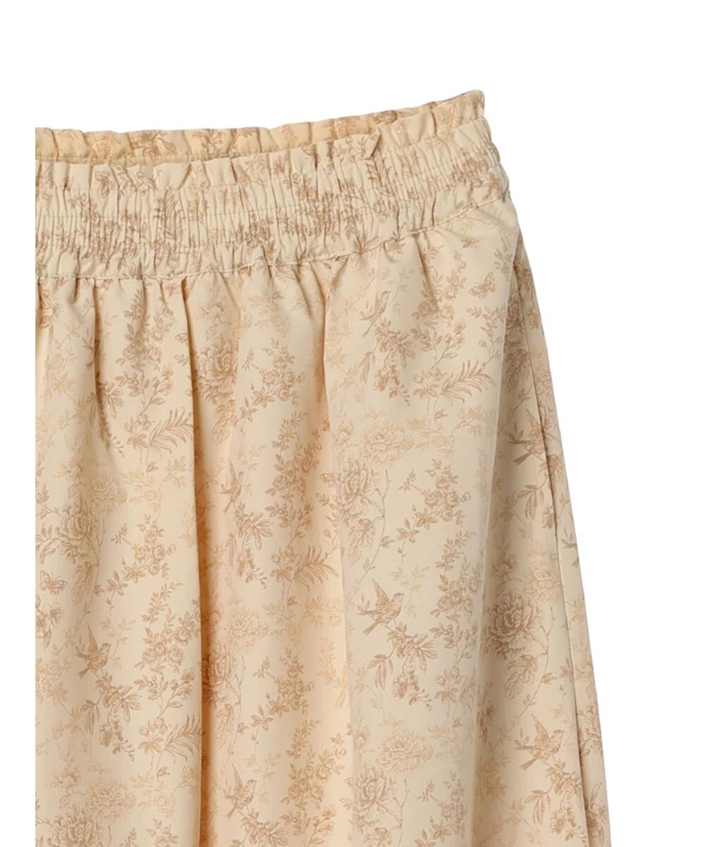 earth music&ecology フラワーティアードテックスカート 
